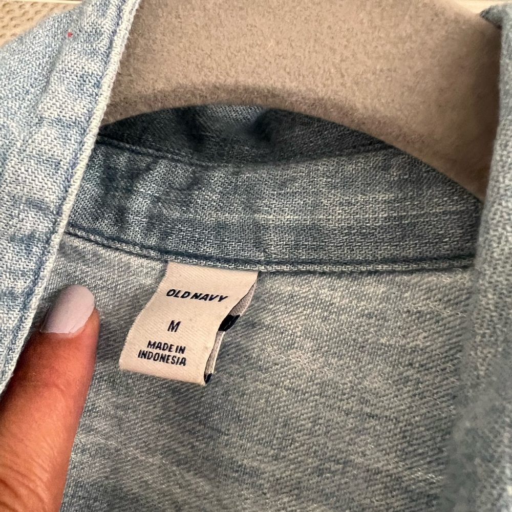 Old Navy Midi Length Denim Style Dress